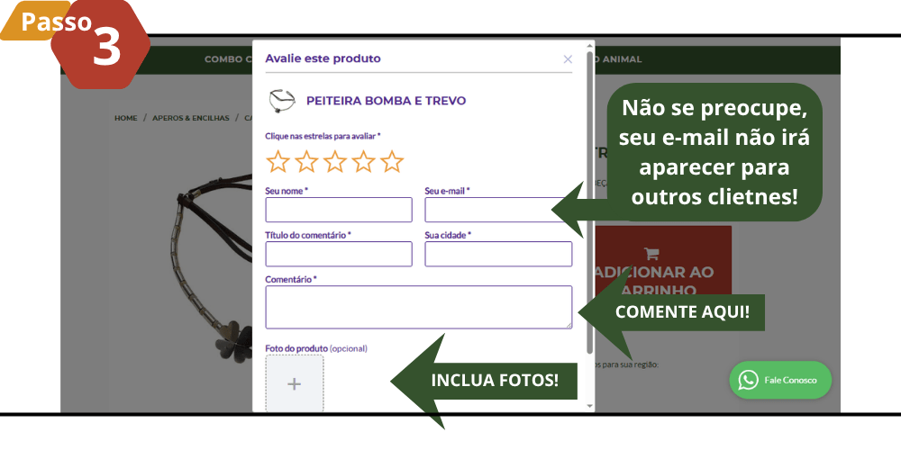 Passo 3: Como Avaliar o Produto