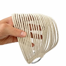 BARRIGUEIRA PÔNEI ALGODÃO 70 CM