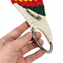 BARRIGUEIRA FECHADA ALGODÃO 4 ARGOLA BANDEIRA G