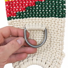 BARRIGUEIRA FECHADA ALGODÃO 4 ARGOLA BANDEIRA G