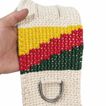 BARRIGUEIRA FECHADA ALGODÃO 4 ARGOLA BANDEIRA G