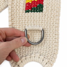 BARRIGUEIRA FECHADA ALGODÃO 4 ARGOLA BANDEIRA P