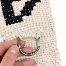 BARRIGUEIRA FECHADA ALGODÃO 4 ARGOLAS C/ MARCA
