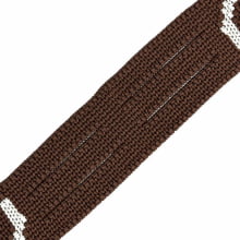 BARRIGUEIRA FECHADA PP MARROM 4 ARGOLA C/ MARCA