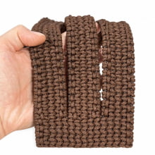 BARRIGUEIRA FECHADA PP MARROM 90 CM