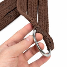 BARRIGUEIRA FECHADA PP MARROM 90 CM