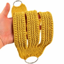 BARRIGUEIRA FECHADA PP OURO 100 CM