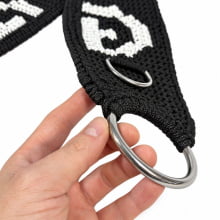 BARRIGUEIRA FECHADA PP PRETA 4 ARGOLA C/ MARCA