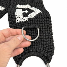 BARRIGUEIRA FECHADA PP PRETA 4 ARGOLA C/ MARCA
