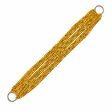 BARRIGUEIRA FECHADA PP OURO 90 CM