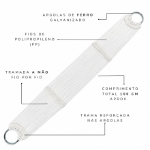 BARRIGUEIRA PP 24 FIOS 100 CM BARRIGUEIRA PP 24 FIOS 100 CM