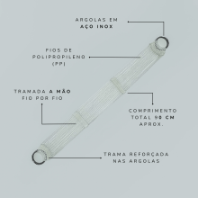 BARRIGUEIRA PP 18 FIOS 90 CM