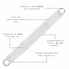 BARRIGUEIRA PP 18 FIOS 90 CM BARRIGUEIRA PP 18 FIOS 90 CM