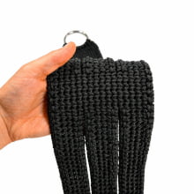 BARRIGUEIRA FECHADA PP PRETA 100 CM