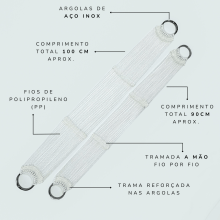 PAR DE BARRIGUEIRA PP INOX