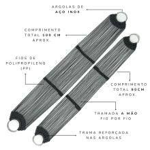 PAR DE BARRIGUEIRA PP PRETA